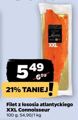 Filet z łososia atlantyckiego XXL promocja w Netto