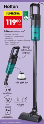 Odkurzacz pionowy Hoffen promocja w Biedronka