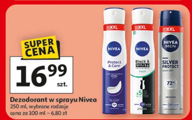 Dezodorant w sprayu Nivea promocja