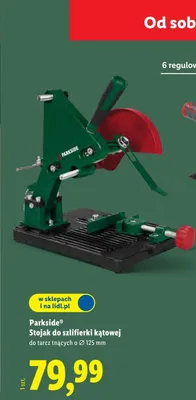 Stojak do szlifierki kątowej promocja w Lidl