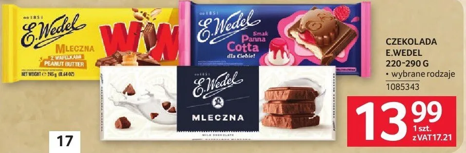 Czekolada promocja w Selgros