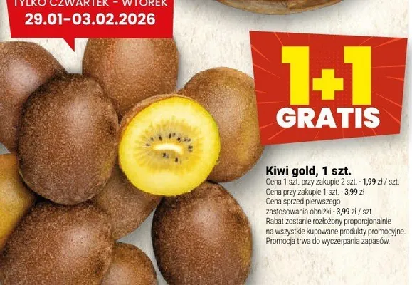 Kiwi gold, 1 szt. promocja w Twój Market