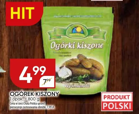 Ogórek promocja w Chata Polska