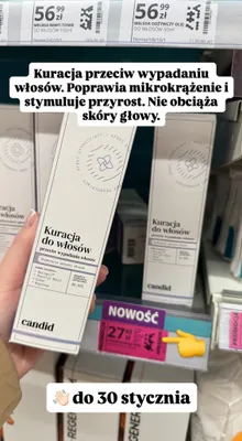 Kuracja do włosów przeciw wypadaniu  promocja w Hebe