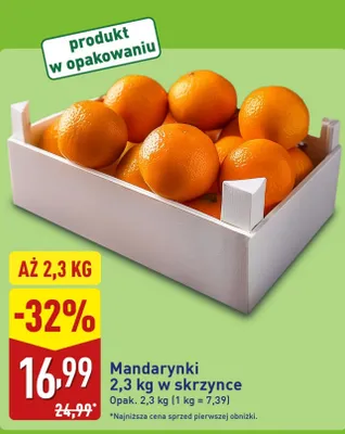 Mandarynki promocja w Aldi