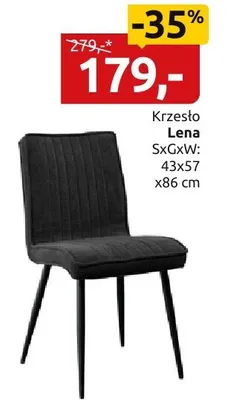 Krzesło Lena promocja w Black Red White