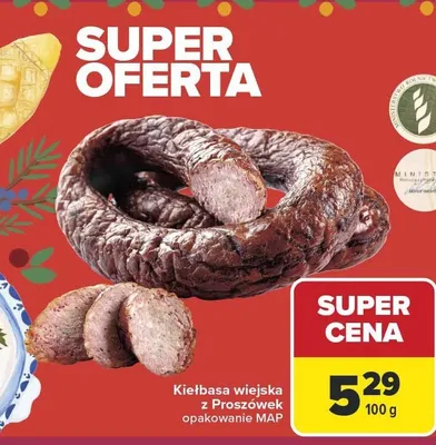 Kiełbasa promocja w Carrefour Market