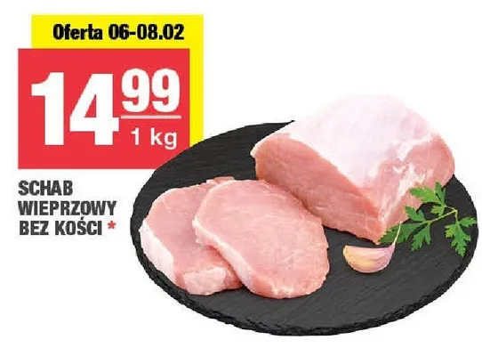 Schab wieprzowy bez kości promocja w SPAR