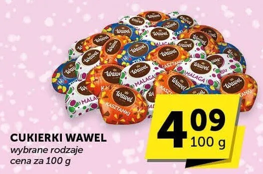 Cukierki Wawel bakaliowe promocja w Euro Sklep