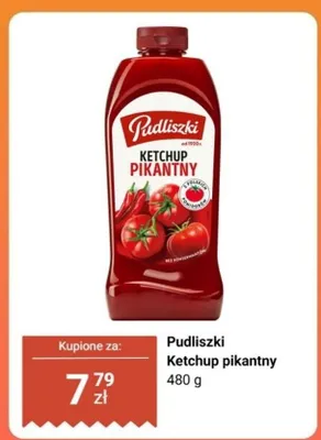 Ketchup pikantny promocja w Biedronka