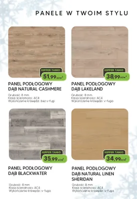 Panel podłogowy dąb Natural Linen Sheridan HIPPER.pl promocja w HIPPER.pl