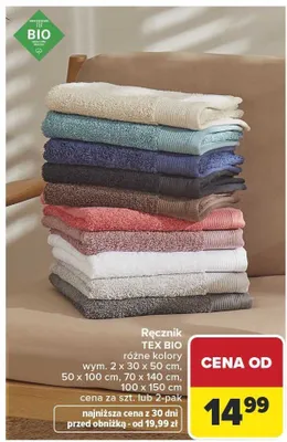 Ręcznik promocja w Carrefour