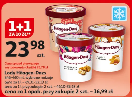 Lody Häagen-Dazs promocja