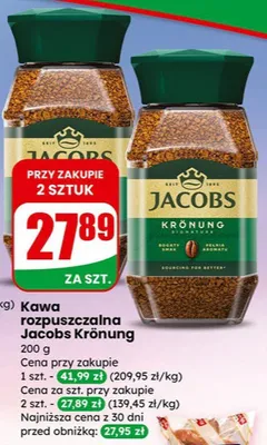 Kawa rozpuszczalna Krönung promocja w Dino