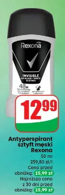 Antyperspirant sztyft męski  promocja w Dino