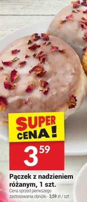 Pączek z nadzieniem różanym promocja w Twój Market