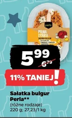 Sałatka bulgur Perla różne rodzaje promocja w Netto
