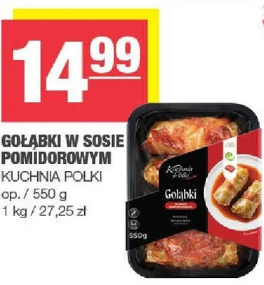 Gołąbki w sosie pomidorowym Kuchnia Polki promocja w SPAR