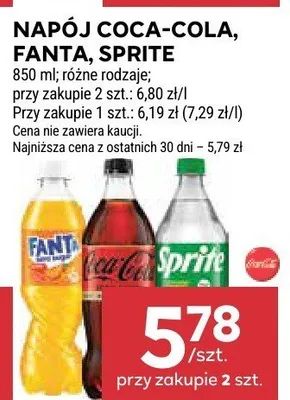 Napój Coca-cola promocja w Stokrotka