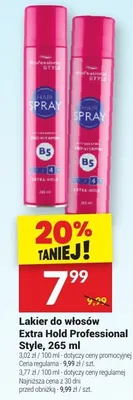 Lakier do włosów Extra Hold Professional Style promocja w Twój Market