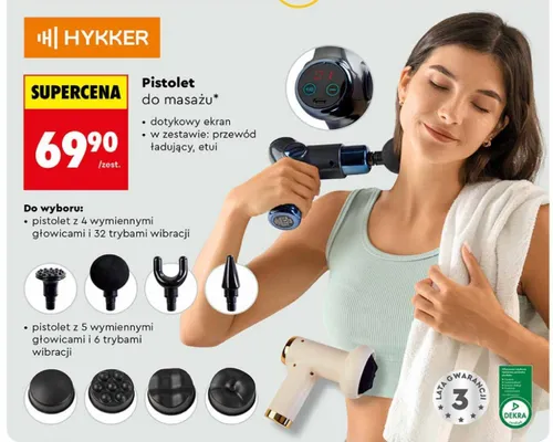 Pistolet do masażu promocja w Biedronka