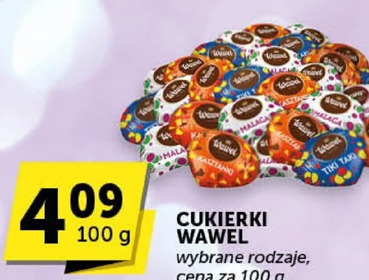 Cukierki Wawel bakaliowe promocja w Euro Sklep