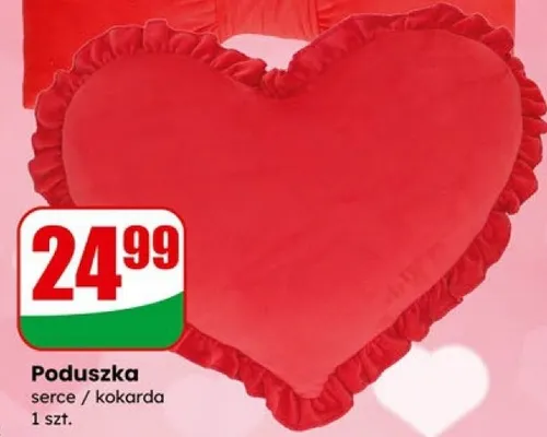 Poduszka serce Dino promocja w Dino