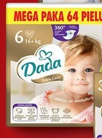 Pieluchy Extra Care Mega Paka rozmiar 6 promocja w Biedronka