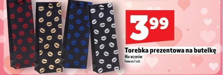 Torebka prezentowa na butelkę promocja w TOPAZ