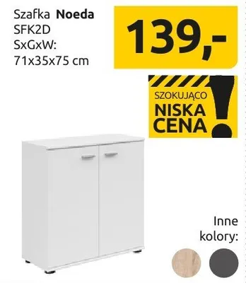 Szafka Noeda SFK2D promocja w Black Red White