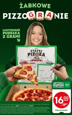 Pizza na wynos różne rodzaje 410-516 g promocja w Żabka