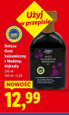 Ocet balsamiczny z Modeny dojrzały promocja w Lidl