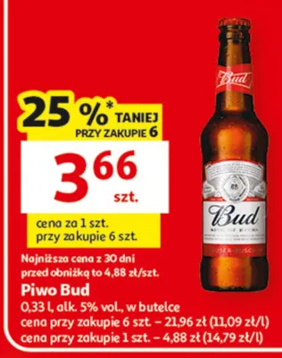 Piwo promocja w Auchan
