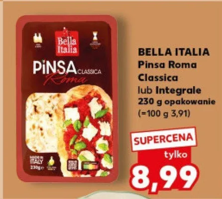 Pinsa Pinsa Roma Classica lub Integrale promocja w Kaufland