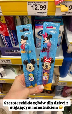 Szczoteczka do zębów dla dzieci 3+ soft  promocja w Dino