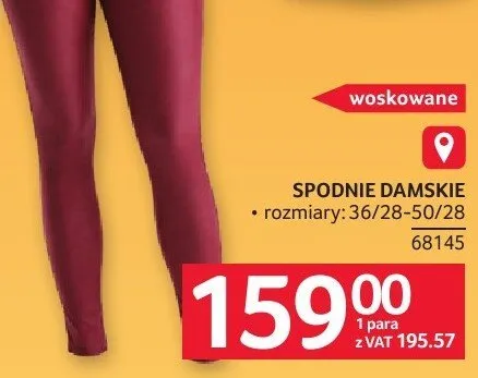 Spodnie damskie kuloty m-xxl Tom & rose promocja w Selgros