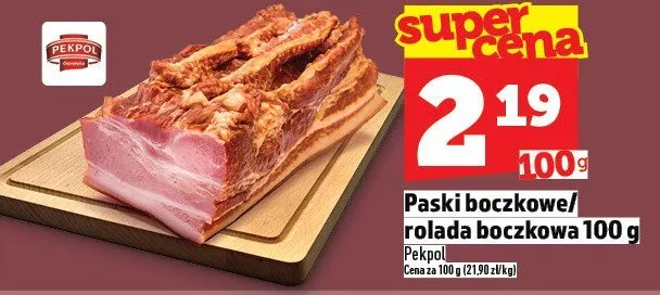 Rolada boczkowa Pekpol promocja w TOPAZ