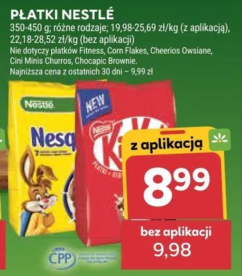Płatki Nestle promocja w Stokrotka