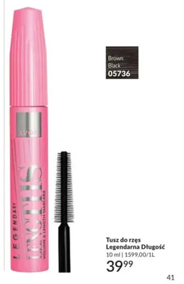 Tusz do rzęs promocja w AVON