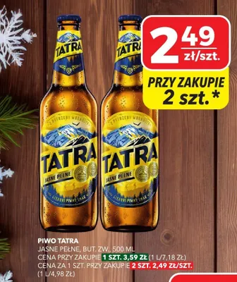 Piwo promocja w Top Market