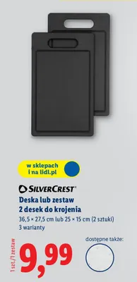 Deska lub zestaw 2 desek do krojenia  promocja w Lidl