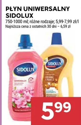 Płyn uniwersalny Sidolux promocja w Stokrotka