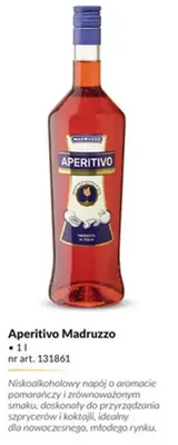 Aperitivo Madruzzo napój niskoalkoholowy promocja w Makro