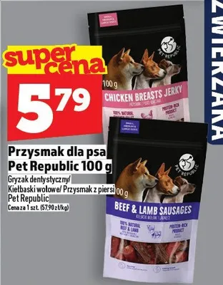 Przysmak dla psa Pet Republic 100g promocja w TOPAZ