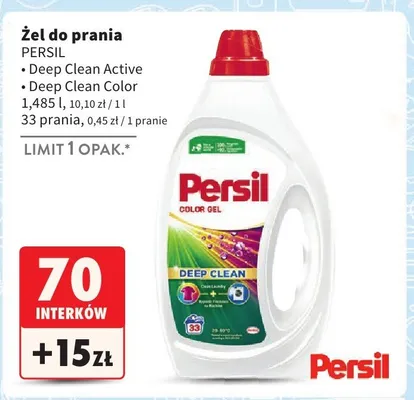 Żel do prania Deep Clean Active promocja w Intermarche