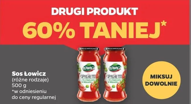 Sos (różne rodzaje) promocja w Netto