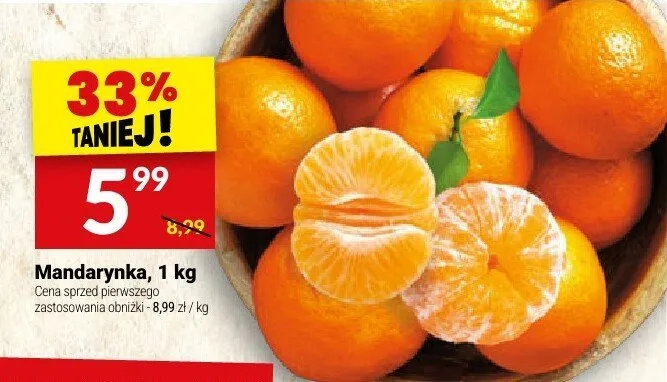 Mandarynka, 1 kg promocja w Twój Market