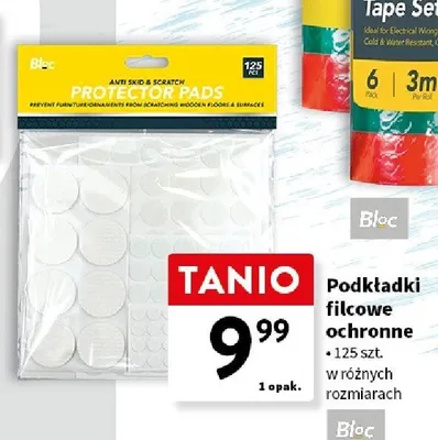 Podkładki filcowe ochronne Bloc promocja w Intermarche