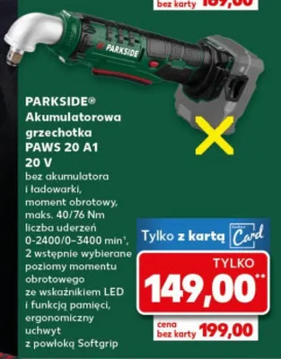 Akumulatorowa grzechotka PAWS 20 A1 promocja w Kaufland