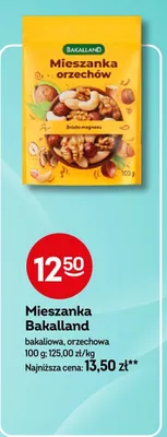 Mieszanka Bakalland bakaliowa, orzechowa promocja w Żabka